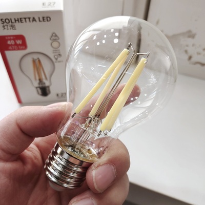 宜家E27透明LED灯泡IKEA2201