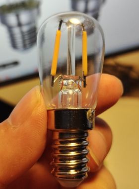 宜家 Ryet E14小螺口LED蘑菇灯小夜灯灯泡100流明0.9瓦2200K暖黄