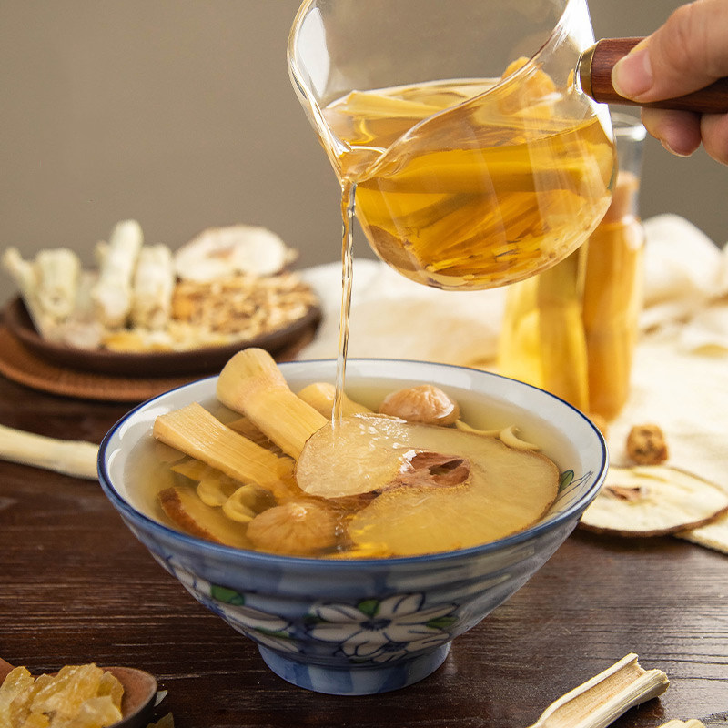 【买3发4】白茅根竹蔗马蹄水养生汤料包宝宝下火糖水海底椰雪梨膏