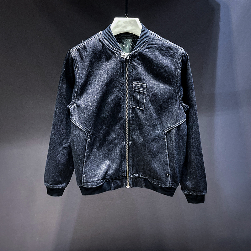 男士高街美式宽松休闲夹克上衣