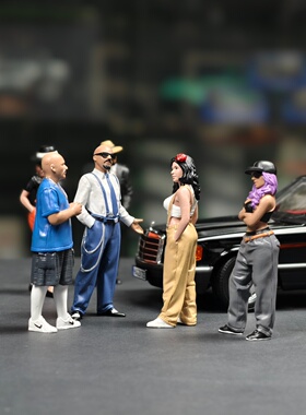 American Diorama AD 1/18 闲逛 Hanging Out 3 树脂人偶模型