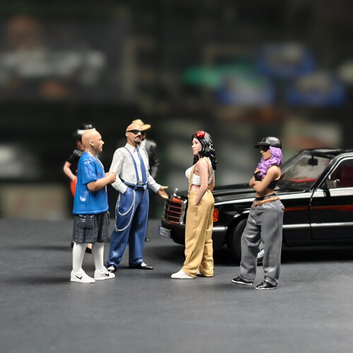 American Diorama AD 1/18 闲逛 Hanging Out 3 树脂人偶模型