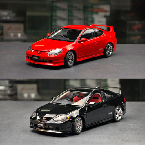 LCD 1:18 本田 Honda INTEGRA DC5 TYPE-R 合金汽车模型收藏摆件
