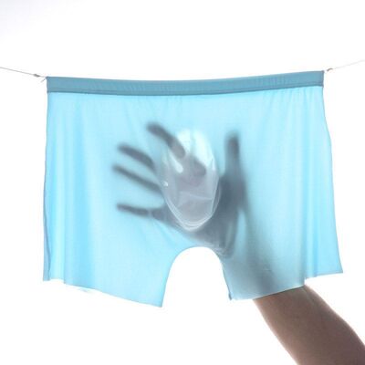 男内裤3D凸模男士冰丝内裤速干运动内裤尼龙面料高弹力跨境爆品