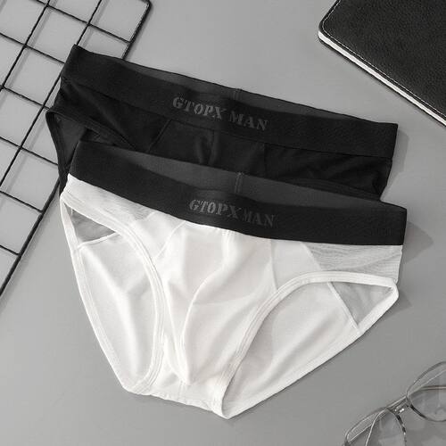 GTOPXMAN男士莫代尔薄款网纱拼接