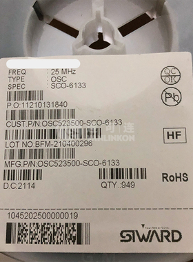 OSC523500-SCO-6133 SIWARD Crystal IC 现货供应