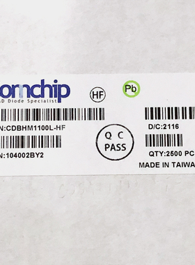 CDBHM1100L-HF COMCHIP 二极管 现货供应