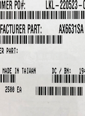 AX6631SA AXELITE IC 现货供应