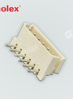 2205-7065 22-05-7065 22057065莫仕molex 2.50mm 插座头6P 针座