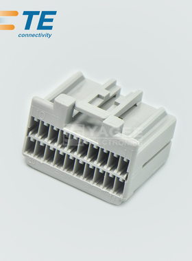 179057-6 TYCO 泰科TE 安普AMP汽车连接器 接插件外壳 黑色 正品