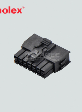 105308-1214 1053081214莫仕molex连接器 胶壳塑壳 14P 2.5mm现货