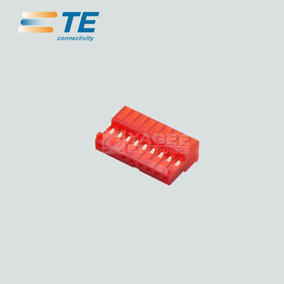 3-643813-9 TYCO泰科TE安普AMP连接器 接插件 9P 2.54mm 针座