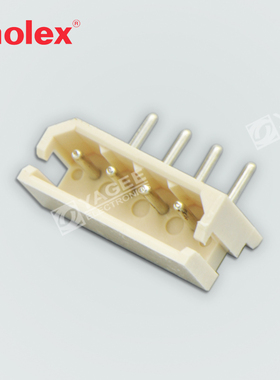 2205-7045 22-05-7045 22057045莫仕molex 针座PCB插座头 4P外壳