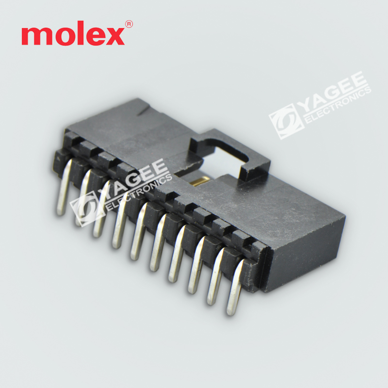 70553-0009 705530009莫仕molex PCB插座头10P间距2.54mm正品