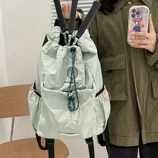 轻便羽毛球背包户外登山包网球拍收纳健身篮球休闲男女短途旅行包