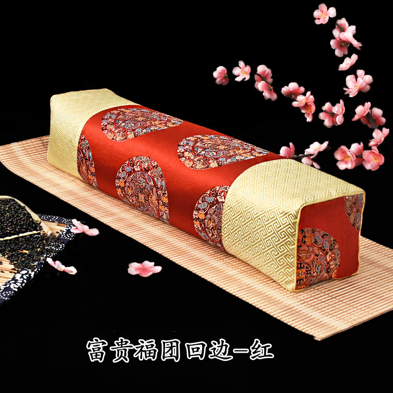 中国风中式彷古枕头宫廷覆古长方枕苦荞麦麦古代单人助睡眠护颈椎