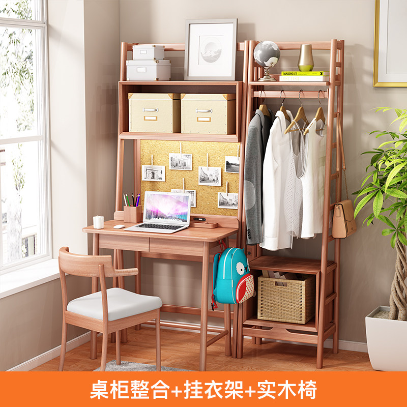 挂衣架方便挂取日常衣物原木侘寂