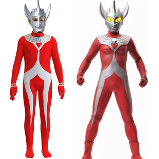 奥特曼衣服2023新款 图案连体衣 男儿童cosplay超人泰罗奥特曼服装
