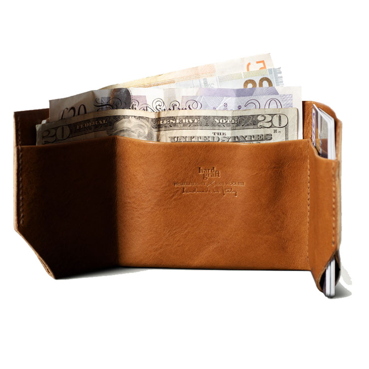 折叠钱包真皮手工制男士钱包