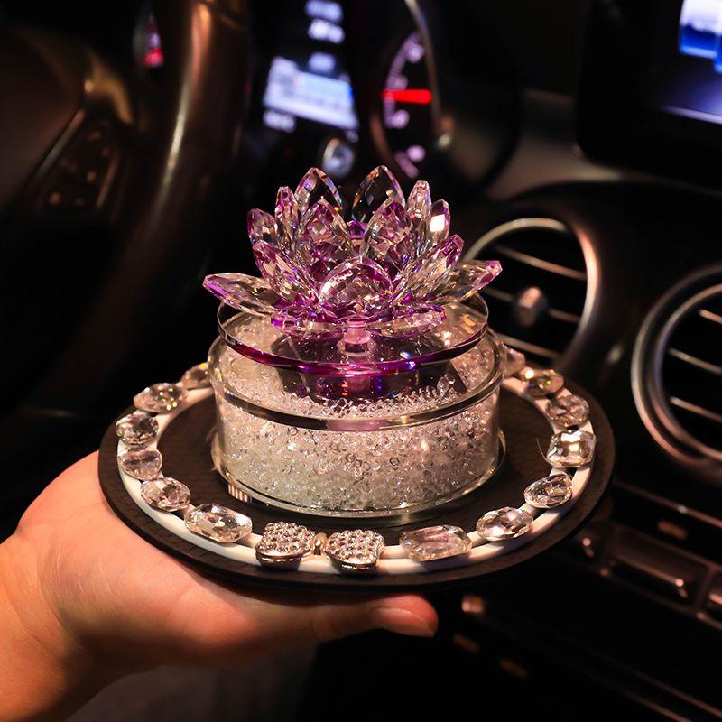 汽车香水太阳能高档旋转