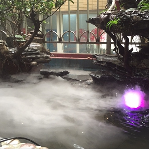 超声波雾化头水池假山造雾器鱼缸盆起雾器庭院景观雾化加湿大雾量