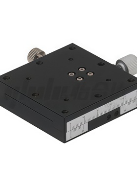 EJJ01/02-25/40/60精密型X轴滑台手动位移台燕尾槽式进给丝杠型