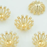 Медный цирконий, ханьфу ручной работы, китайская шпилька, аксессуар для волос, 15мм