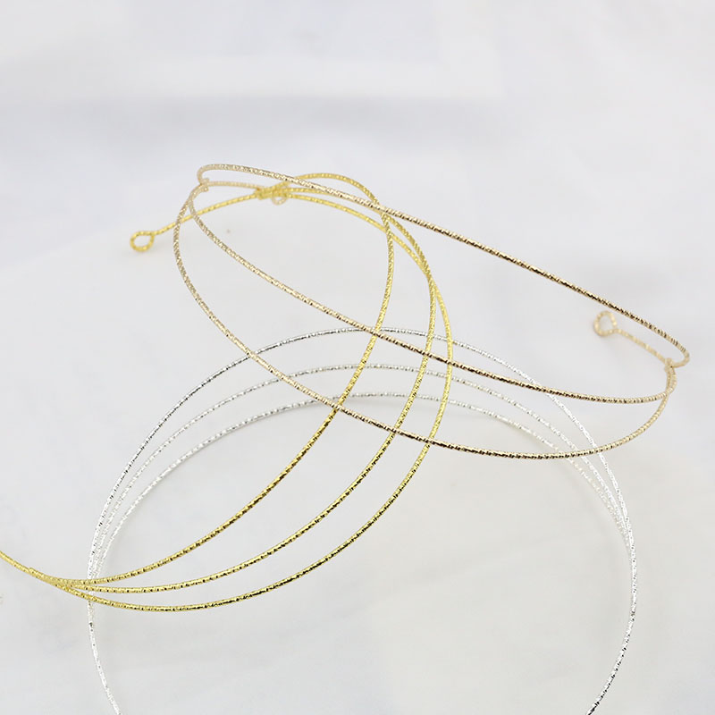 电泳保色铁质三线底座古风头饰