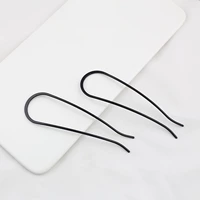 Шпилька железная круглая, плоская U, 33*122мм.