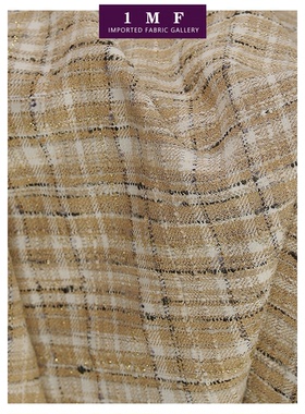 法国Jules tournier小香 棉羊毛交织混纺面料 幅宽148CM TF-524