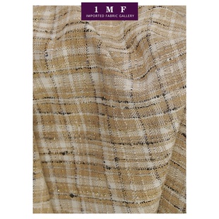 法国Jules tournier小香 棉羊毛交织混纺面料 幅宽148CM TF-524