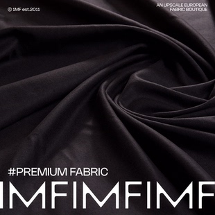 255G ARM 宽130CM T恤布 M意大利直邮 羊毛交织面料咖色针织打底衫