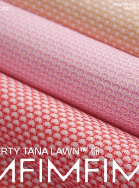 1MF 倾心 英国品牌LIBERTY ENAMOURED Tana lawn长纤棉布 宽136CM