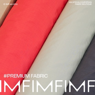 宽140CM 面料FAN水小格功能性羽绒服布料 意大利进口 时装 JIS