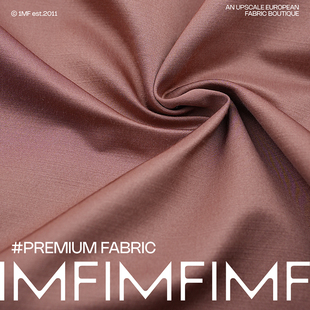 237G 法国直邮DIO 香槟色丝毛面料宽137CM 初剪羊毛混纺