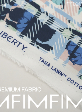 卡琳的革新B 英国品牌LIBERTY tana Lawn 长绒棉布宽136CM 104G/M