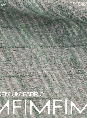 英国LINTON林顿粗花呢 黑金系列 X31247 棉交织面料宽141CM240G/M