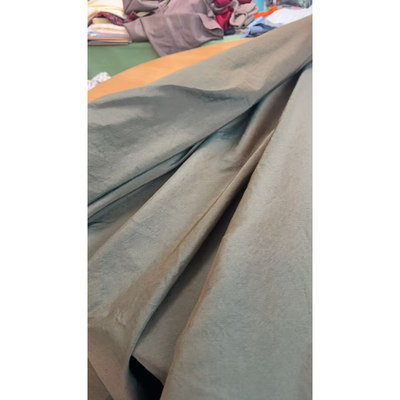 LYRIA@ARM*P 橄榄绿67%LI 33%PL风衣夹克面料宽160CM200G/M意大利