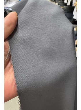 ZEG半精纺 羊毛面料灰色裤子夹克布料 宽150CM 意大利进口