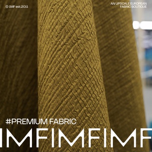 褶皱肌理面料 宽120CM意大利进口现货P38 .PL时装 AGN面料