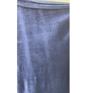 BONOTTO 时装天鹅绒宝蓝色针织弹力绒面料布料 幅宽150CM