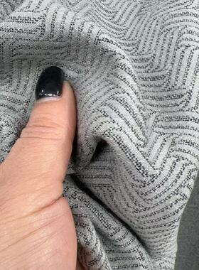 ARM.P高定系列 棉交织针织波浪纹面料 宽135CM 意大利进口 15484