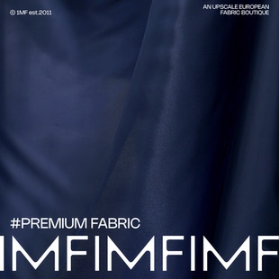 LP同批 幅宽140CM 宾霸内衬纯色藏青色FAN静电面料LM