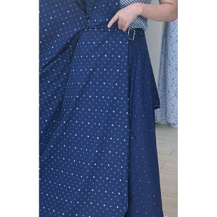 宽140CM 连衣裙布 面料印花衬衫 意大利进口 高支高密棉质