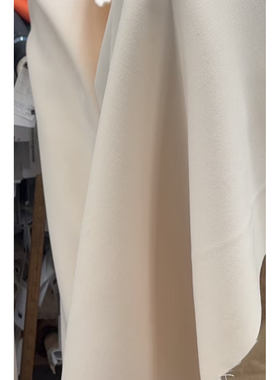 G&CC .WV初剪羊毛米色夹克外布 宽146CM 870G/M 意大利进口