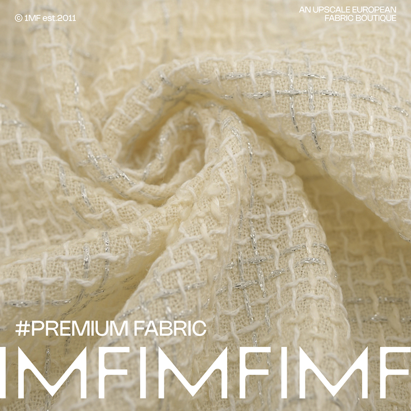 英国 LINTON林顿粗花呢 黑金系列 X31151 羊毛交织面料140CM - 封面