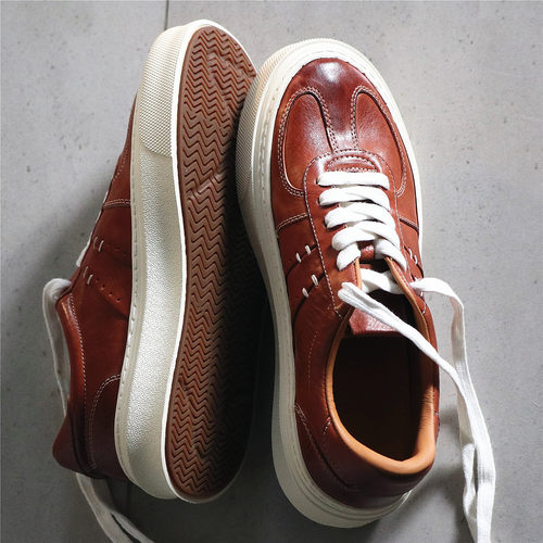 轻奢街头感！水洗马皮！