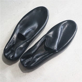 轻奢范 男 油亮肉感套脚休闲皮鞋 手工水洗马皮 巨轻薄透气舒适