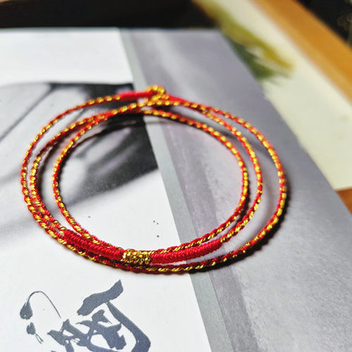 手链项链两用明星同款红绳贵气感