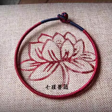 热卖爆款禅韵水墨金刚结男女手绳